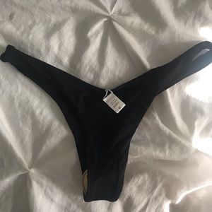 Black bikini bottoms